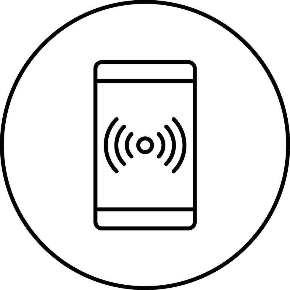 segnale cellulare collegamento vettore icona