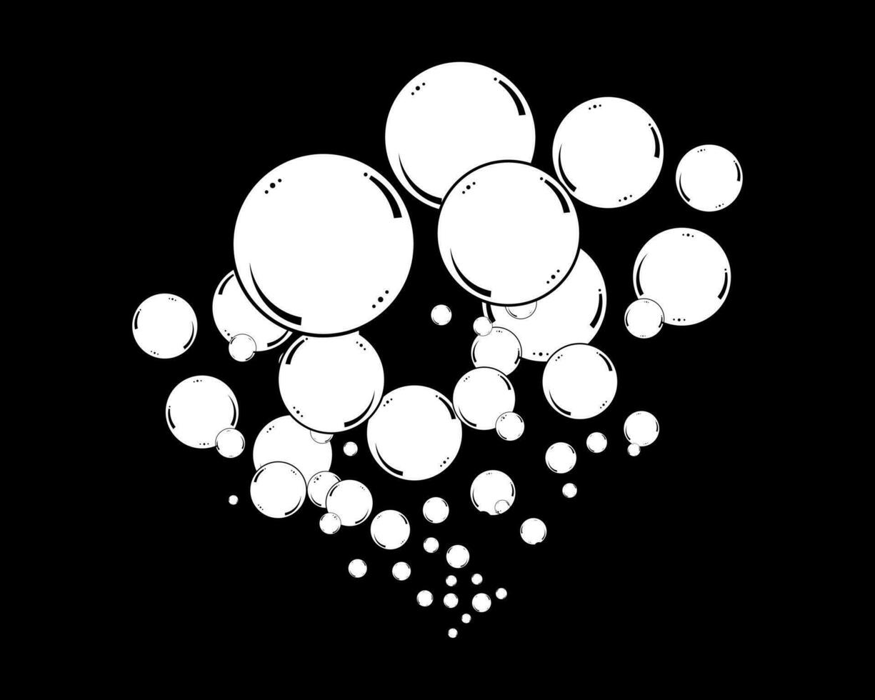modello di progettazione illustrazione vettoriale icona bolla