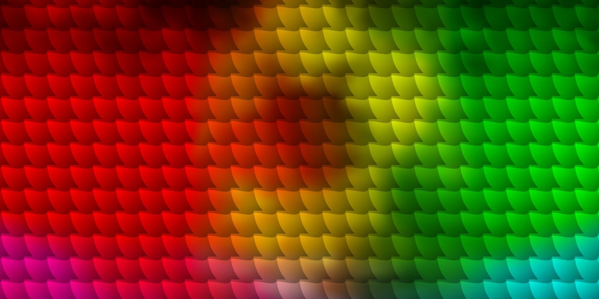 sfondo vettoriale multicolore chiaro in stile poligonale.
