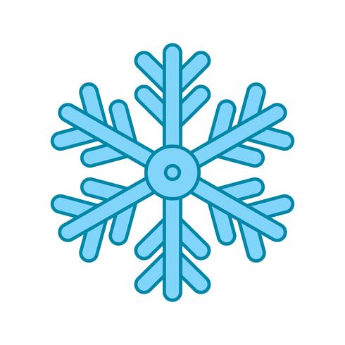 icona di vettore fiocco di neve