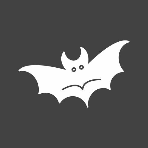 icona di pipistrello vettoriale