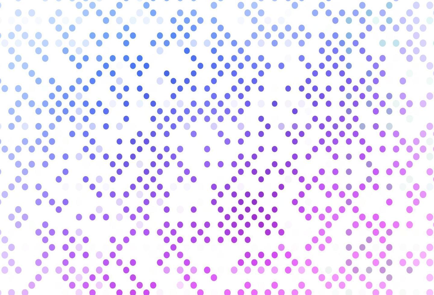 layout vettoriale rosa chiaro, blu con forme circolari.