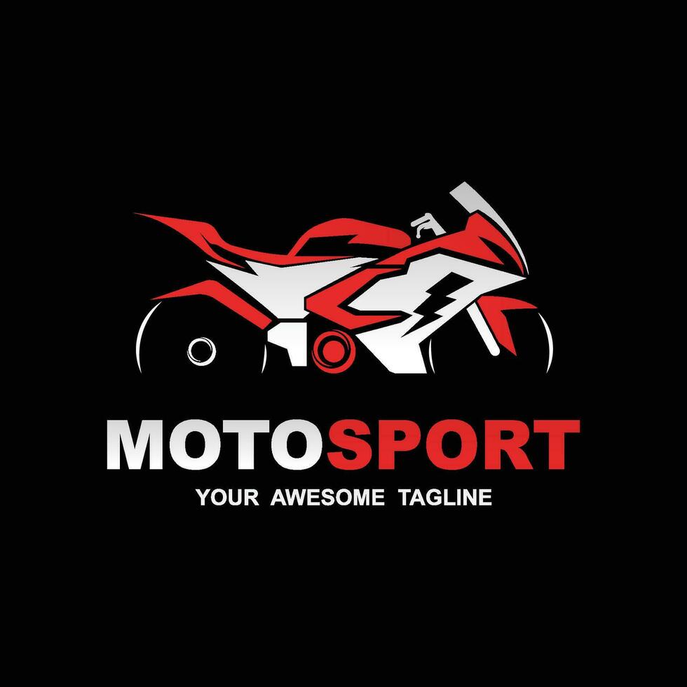 motosport logo icona vettore illustrazione design