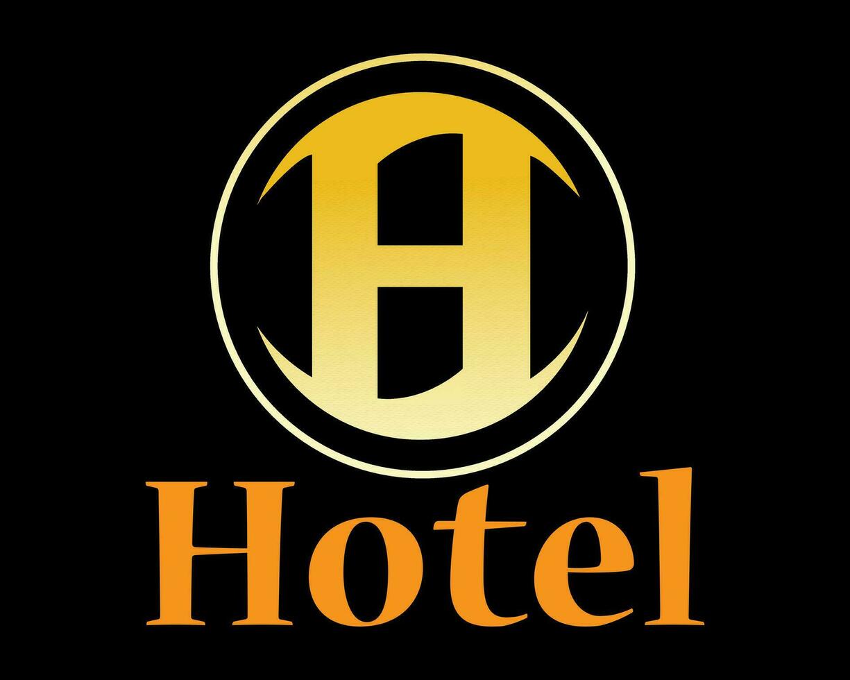 marca stile Hotel logo modello , etichetta . retrò Vintage ▾, monogramma, distintivo. il branding azienda, marca, , aziendale, identità, logotipo. pulito e moderno vettore