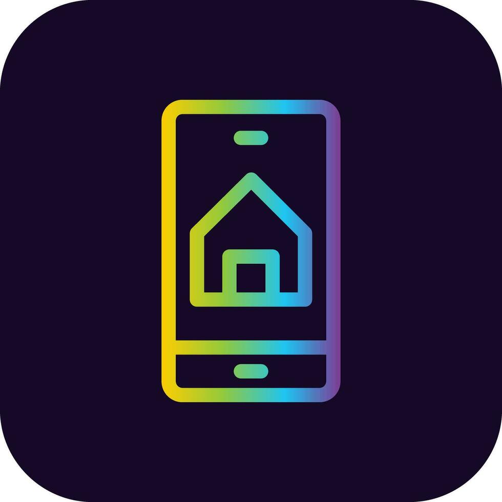 mobile App creativo icona design vettore