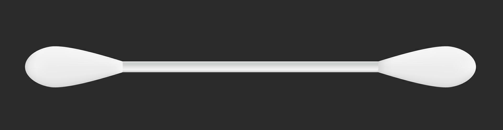 cotone Doppio bastone. igienico tampone per pulizia orecchie e bellezza trattamenti con ugelli fatto di morbido vettore ovatta