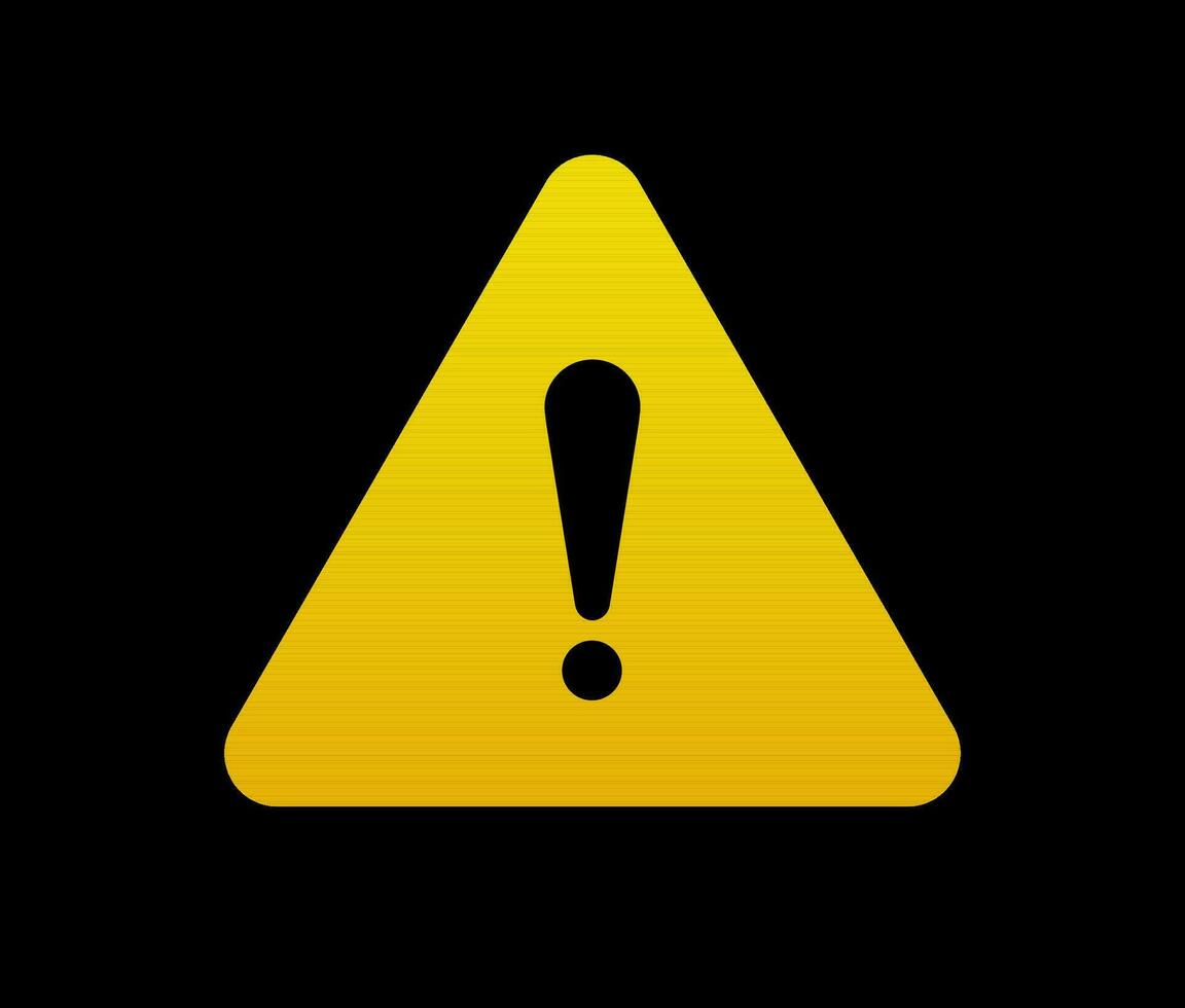 esclamazione punto nel giallo triangolo. rischio avvertimento e ragnatela attenzione con massimo Attenzione per vettore situazione e incidente