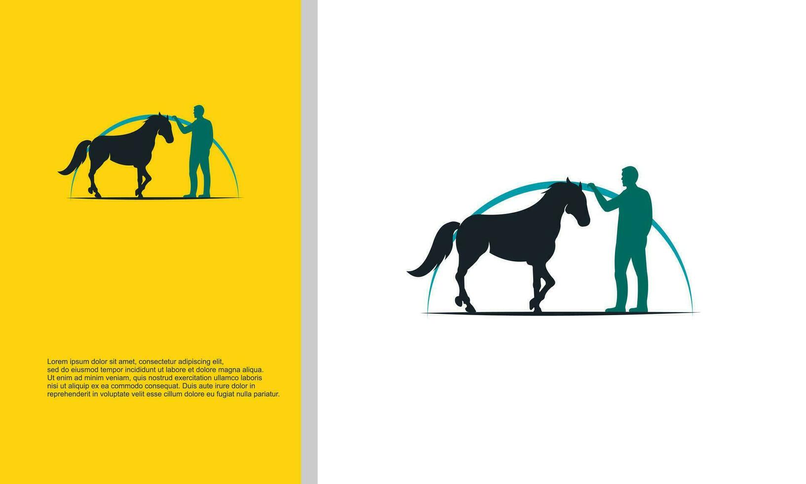 elegante cavallo logo icone. reale stallone simbolo design. equino stalle cartello. equestre marca emblemi. vettore illustrazione.
