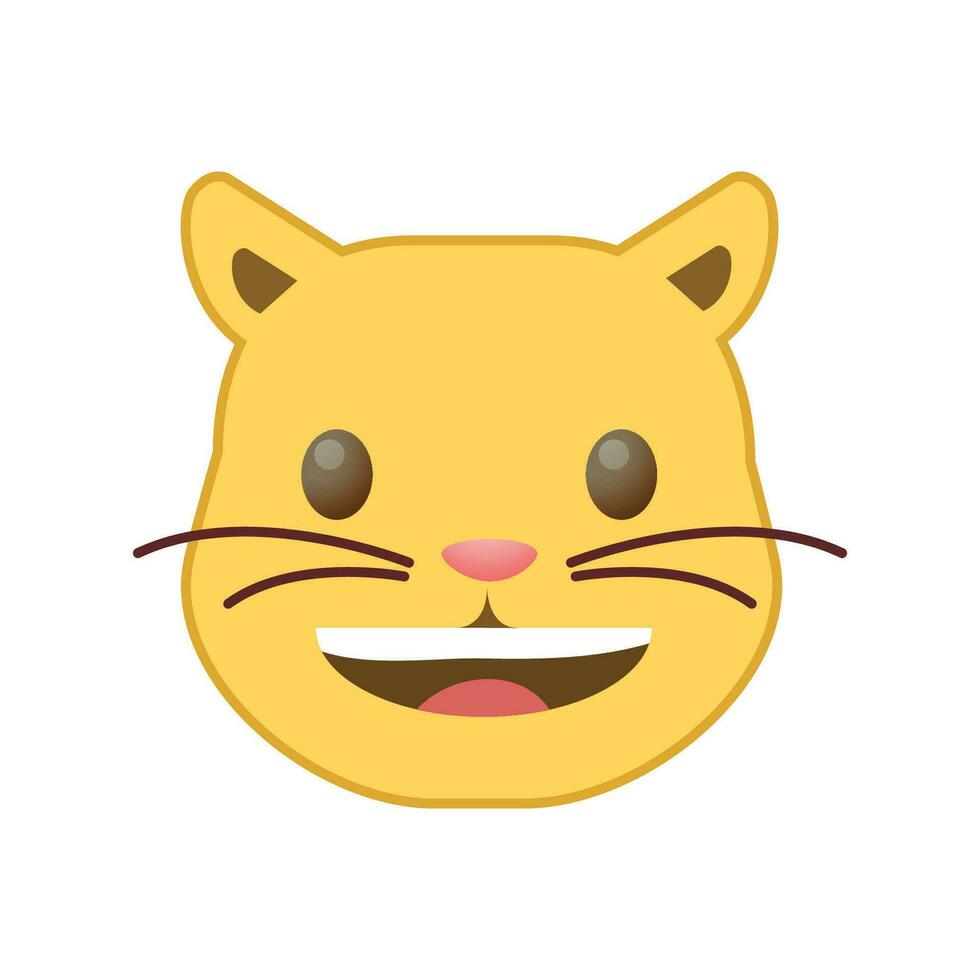 vettore impostato di carino cartone animato Zenzero gatto con vario emozioni