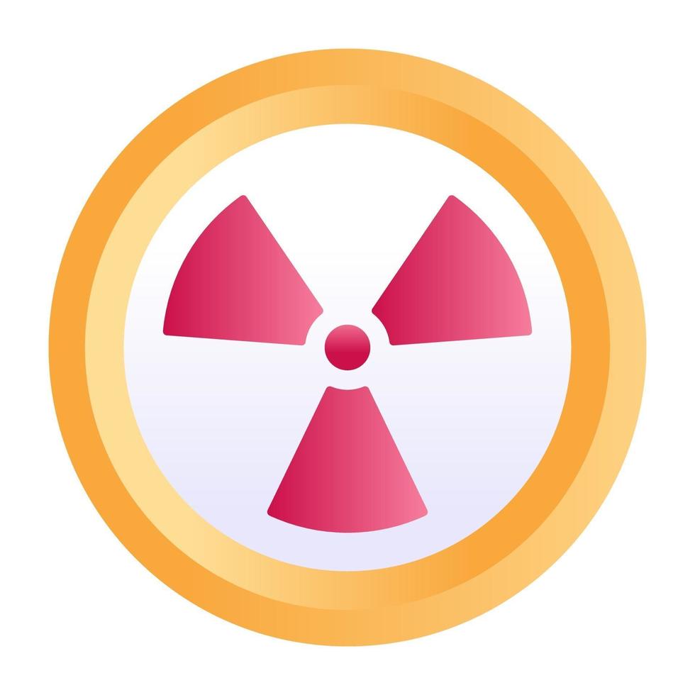 radiazioni e radioterapia vettore