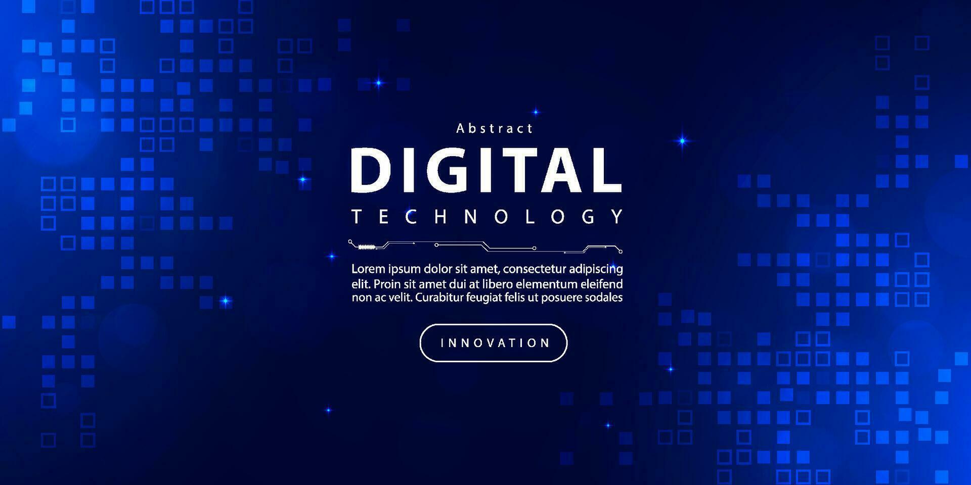 digitale tecnologia velocità Rete Collegare blu sfondo, informatica nano informazione, astratto comunicazione, innovazione futuro Tech dati, Internet connessione, ai grande dati, Linee puntini illustrazione vettore