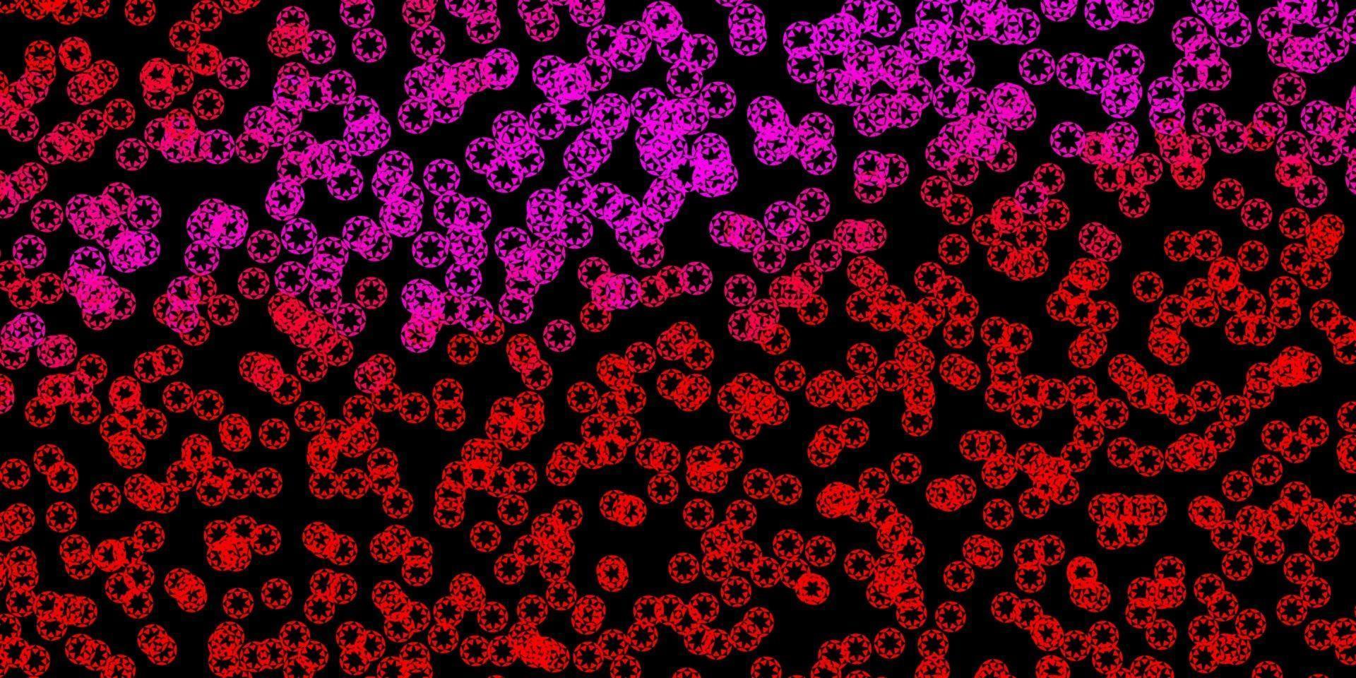 modello vettoriale rosa scuro, rosso con cerchi.