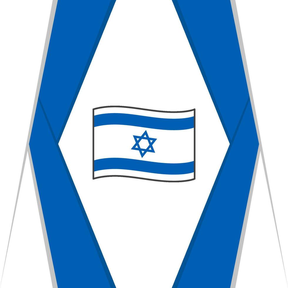 Israele bandiera astratto sfondo design modello. Israele indipendenza giorno bandiera sociale media inviare. Israele sfondo vettore