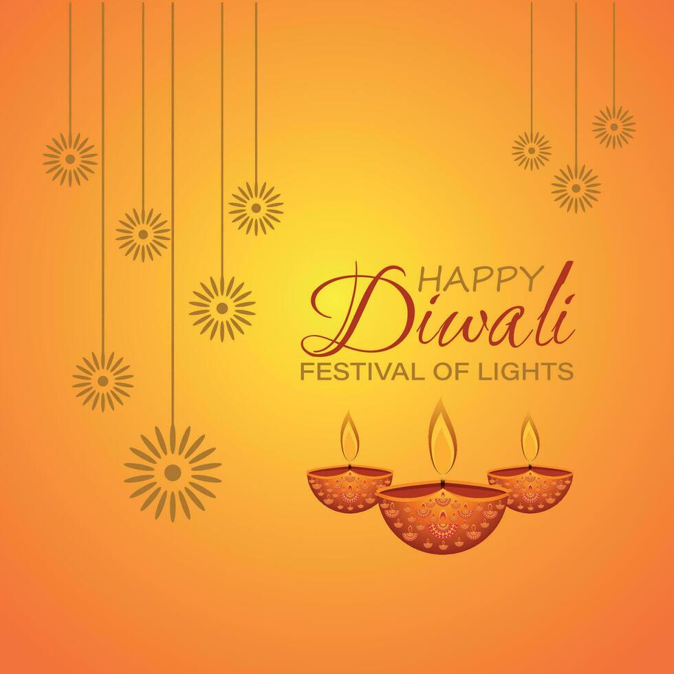 contento diwali, Festival di luci, carta grafico di indiano Rangoli, d'oro luci, colorato decorativo sfondo, blu magenta sfondo vettore