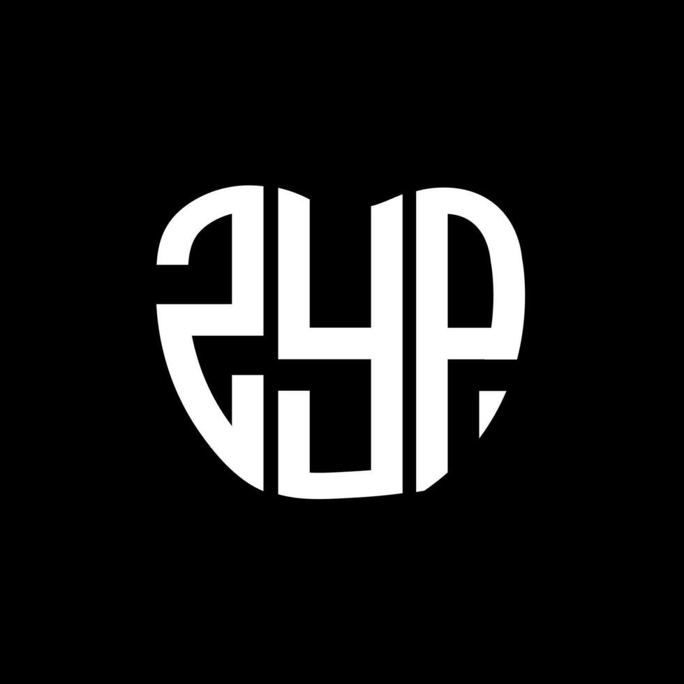 zip lettera logo creativo design. zip unico design. vettore