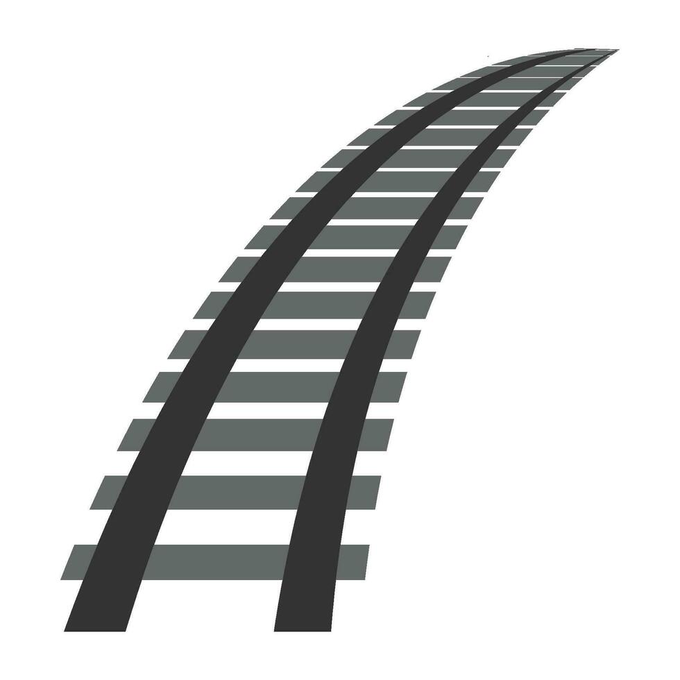 linee ferroviarie treno icona vettore