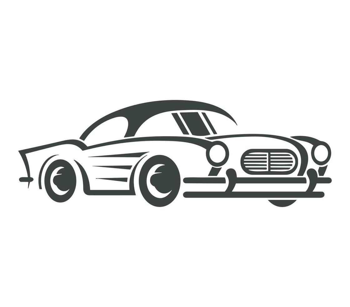 auto auto logo modello vettore icona