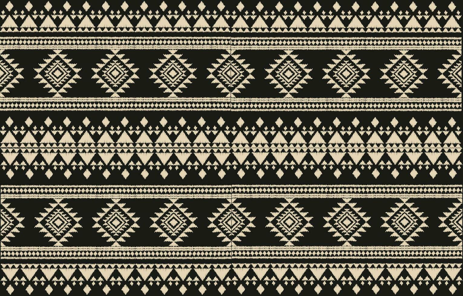 etnico astratto ikat arte. azteco ornamento Stampa. geometrico etnico modello senza soluzione di continuità colore orientale. design per sfondo ,tenda, tappeto, sfondo, vestiario, avvolgere, batik, vettore illustrazione.