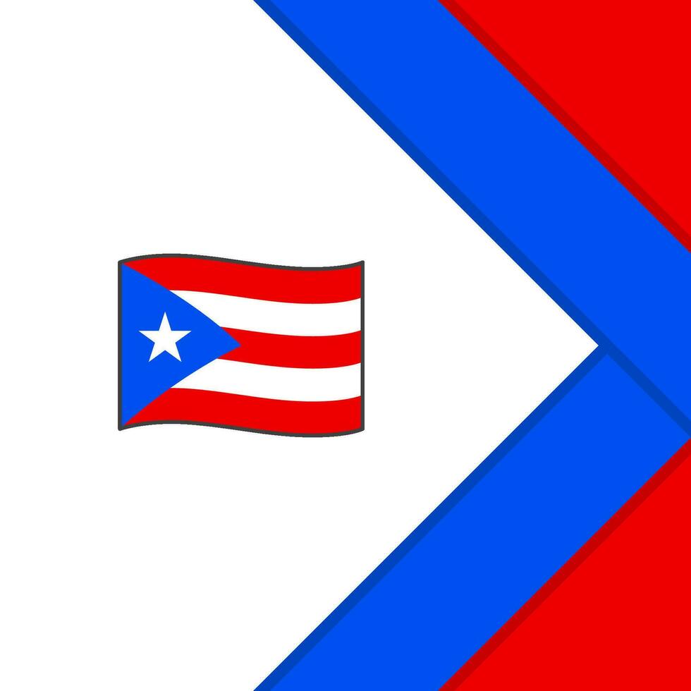 puerto stecca bandiera astratto sfondo design modello. puerto stecca indipendenza giorno bandiera sociale media inviare. puerto stecca cartone animato vettore