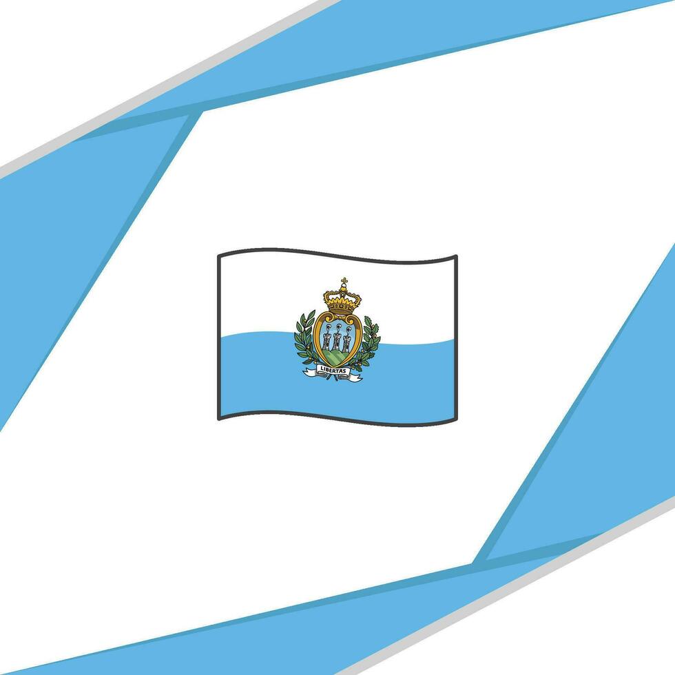 san Marino bandiera astratto sfondo design modello. san Marino indipendenza giorno bandiera sociale media inviare. san Marino vettore