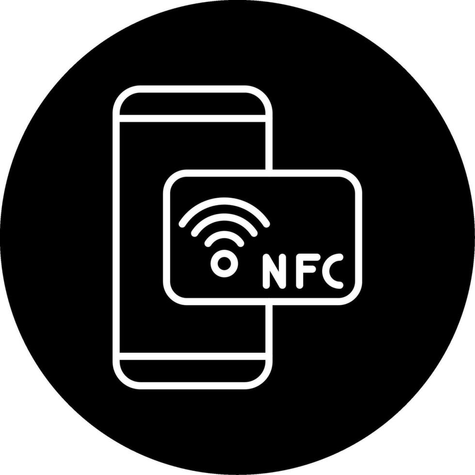 nfc vettore icona