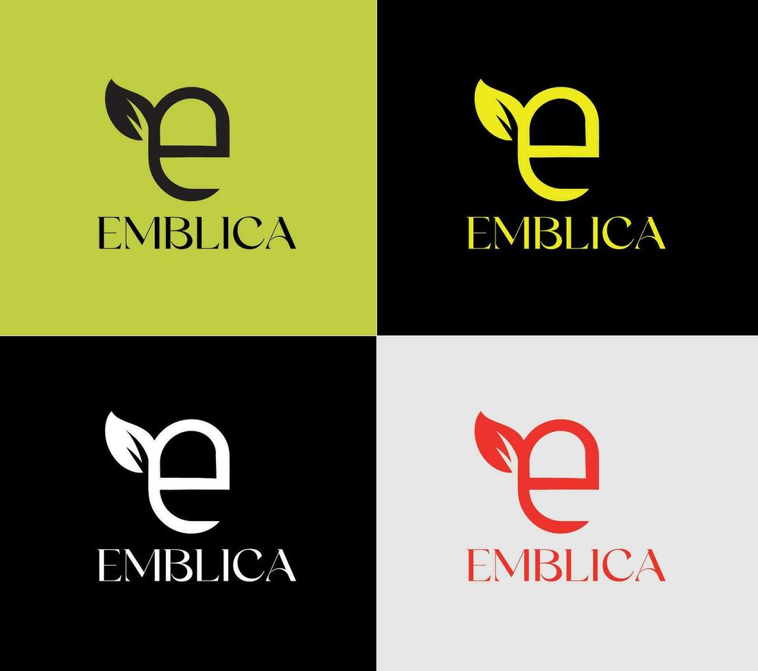natura logo, elementi colore variazione astratto icona. moderno logotipo, attività commerciale modello. vettore