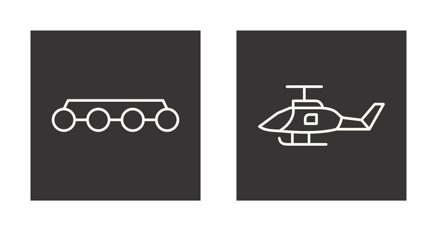 pattini e militare icona vettore
