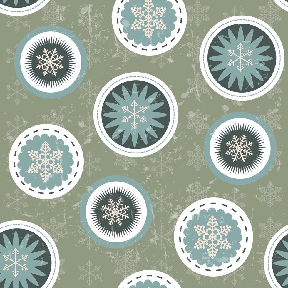 astratto bellezza natale e capodanno seamless pattern background vettore