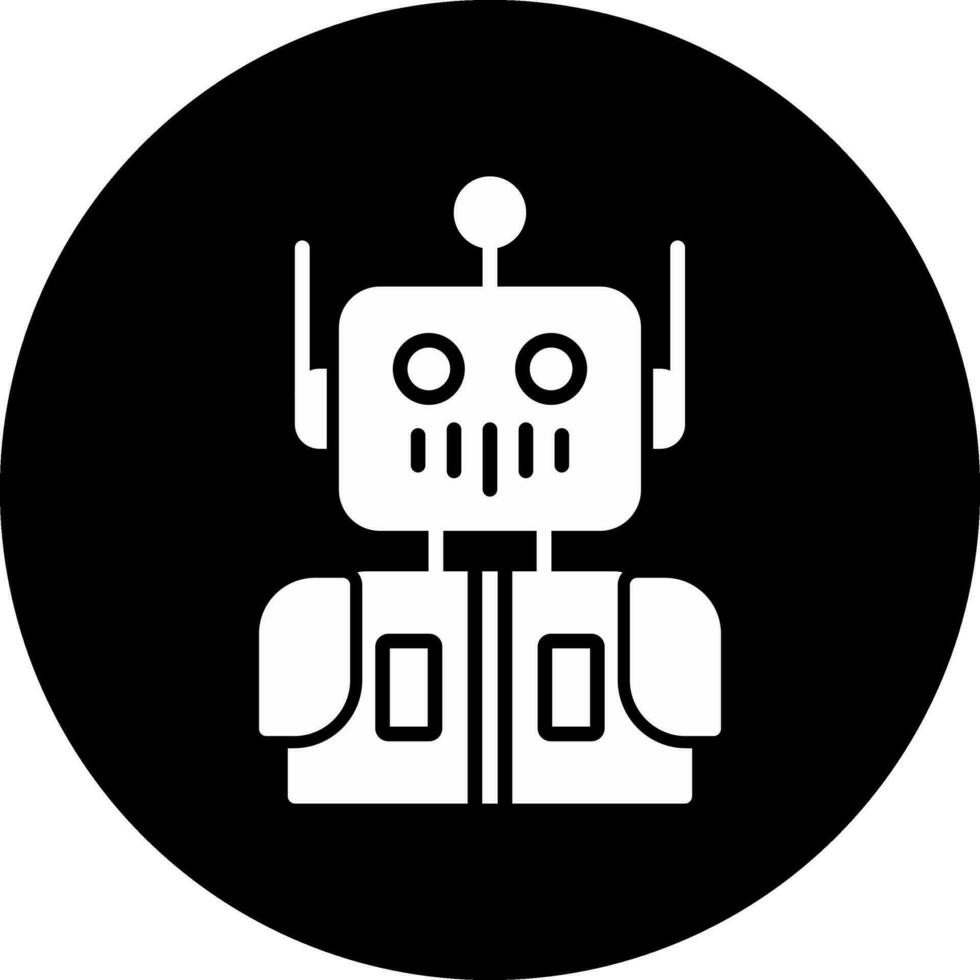 icona di vettore del robot