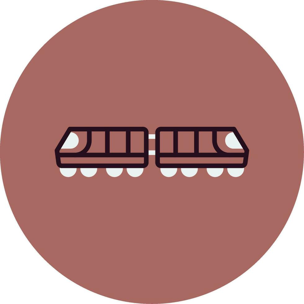 tram vettore icona