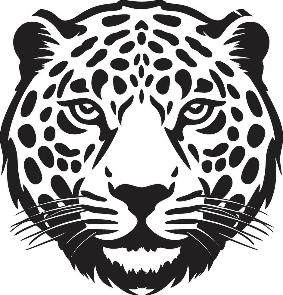 a caccia per eccellenza nero leopardo logo design il aggirarsi pantera vettore nero leopardo icona