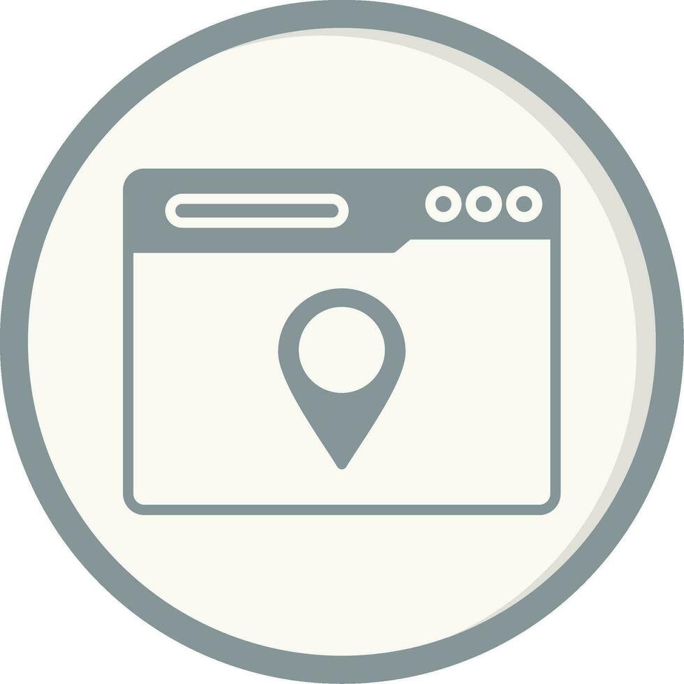 geotag vettore icona