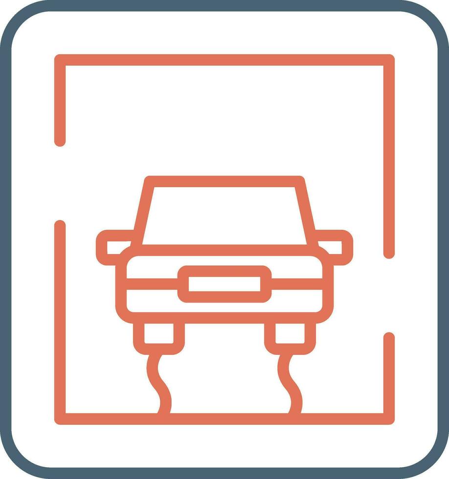 scivoloso cartello vettore icona