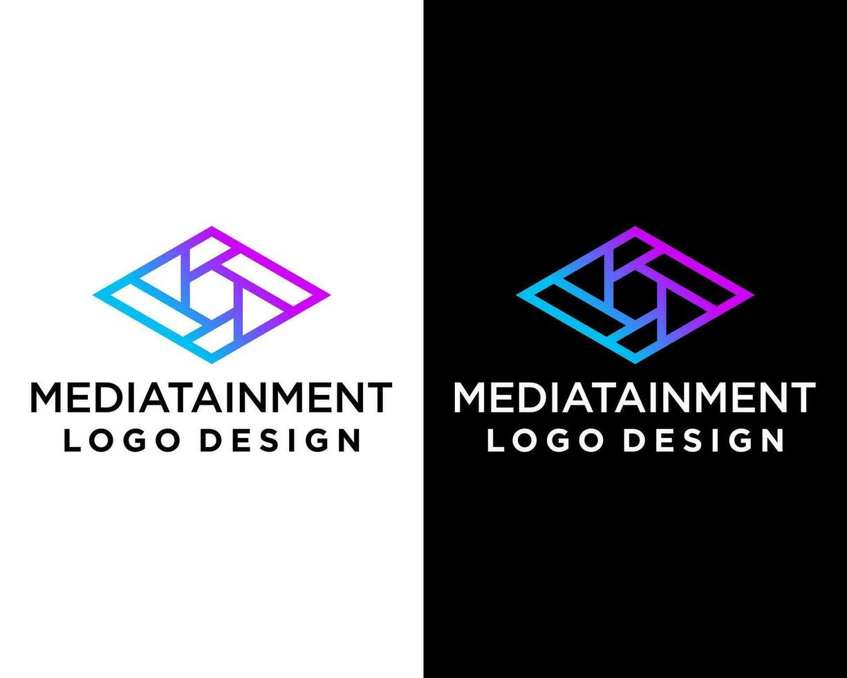 semplice geometrico linea media fotografia logo design. vettore