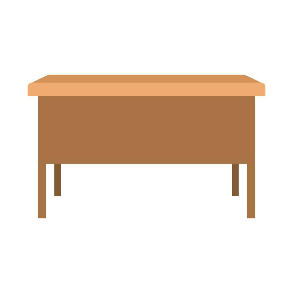 vettore tavoli mobilia di legna interno di legno banchi