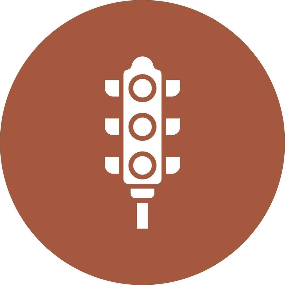 illustrazione del disegno dell'icona di vettore dei semafori