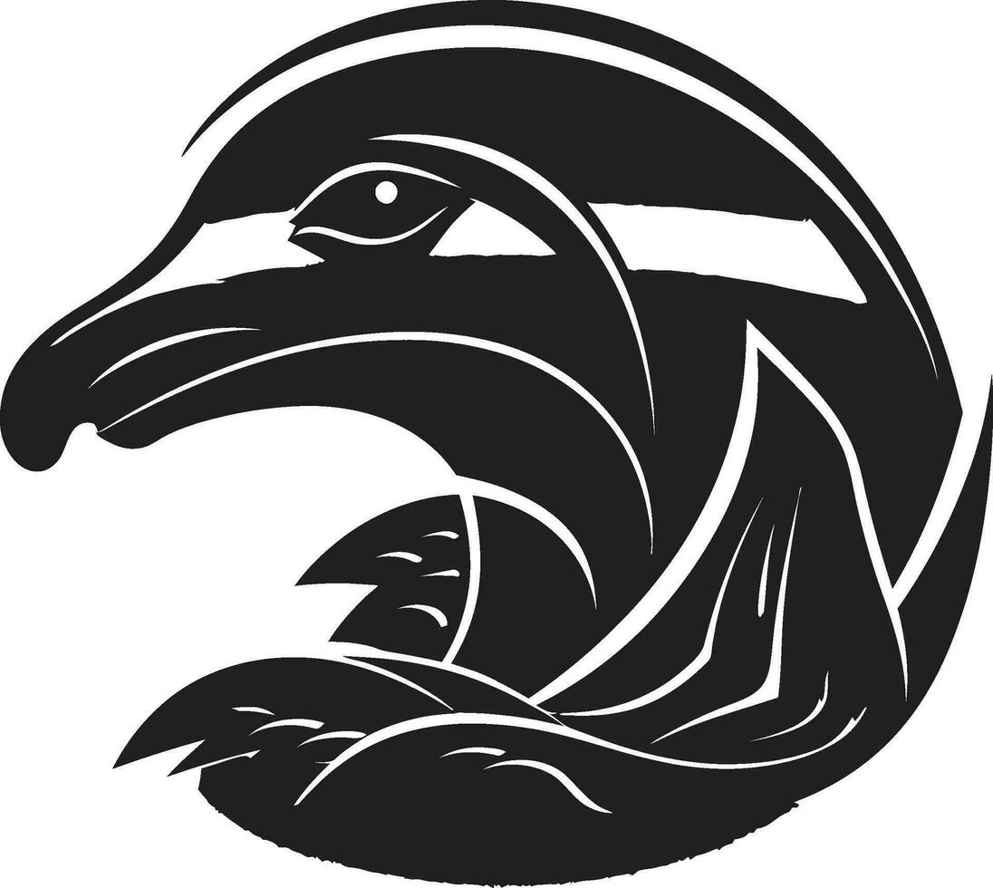 notturno natura nero emblema nel noir aussie eleganza serenata di il ornitorinchi nero vettore ornitorinco loghi strambo maestà