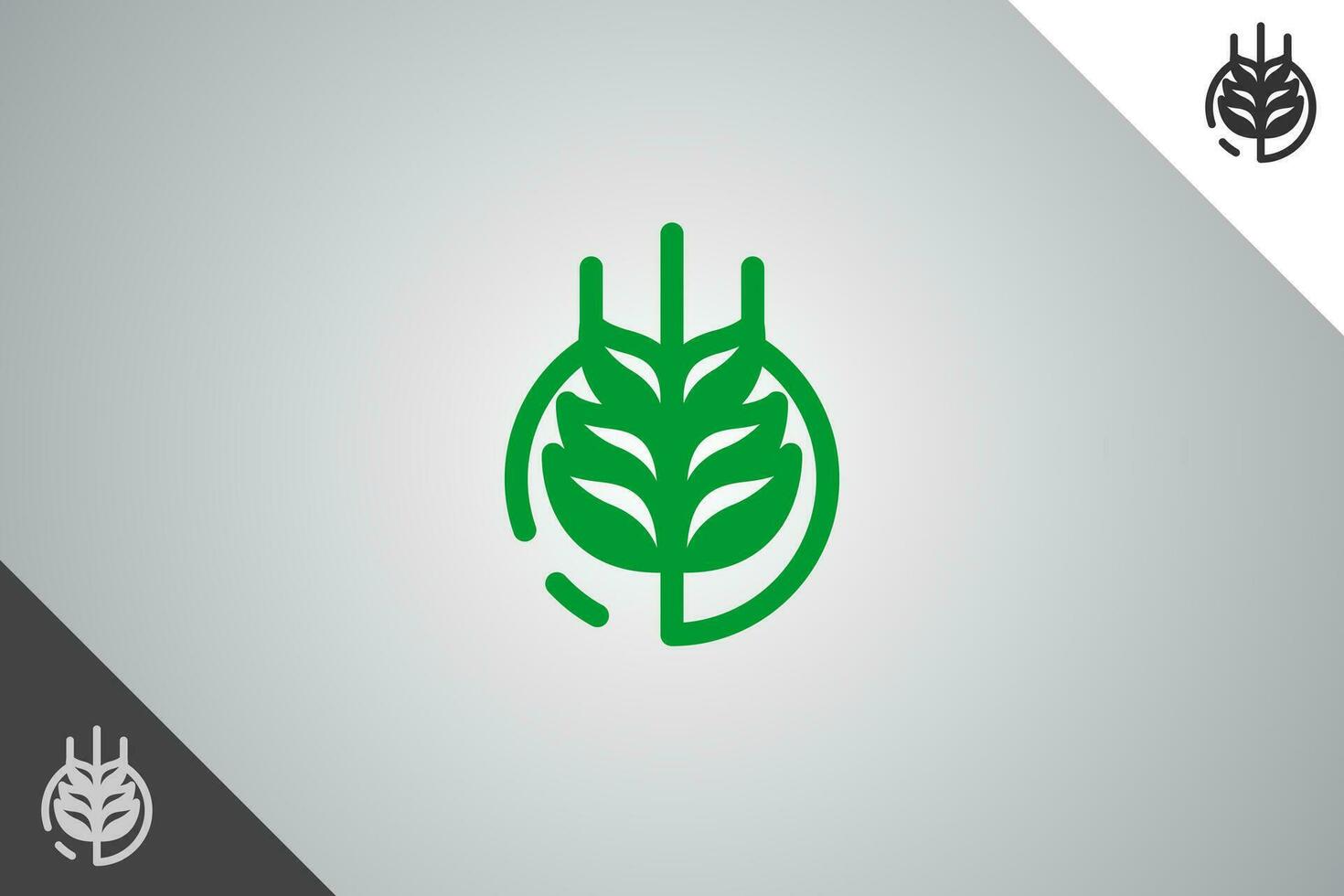 Grano logo. minimo e moderno logotipo. Perfetto logo per attività commerciale relazionato per agricoltura industria, Grano azienda agricola, azienda agricola campo, naturale raccolto, allevatore. isolato sfondo. vettore eps 10.