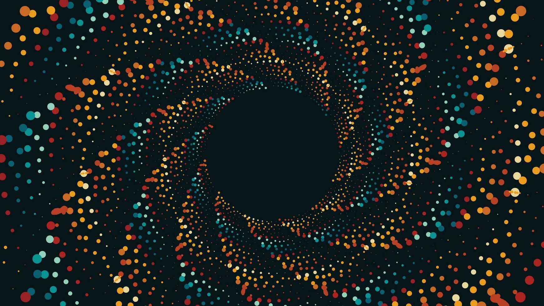 astratto spirale mandala stile semplice sfondo. vettore