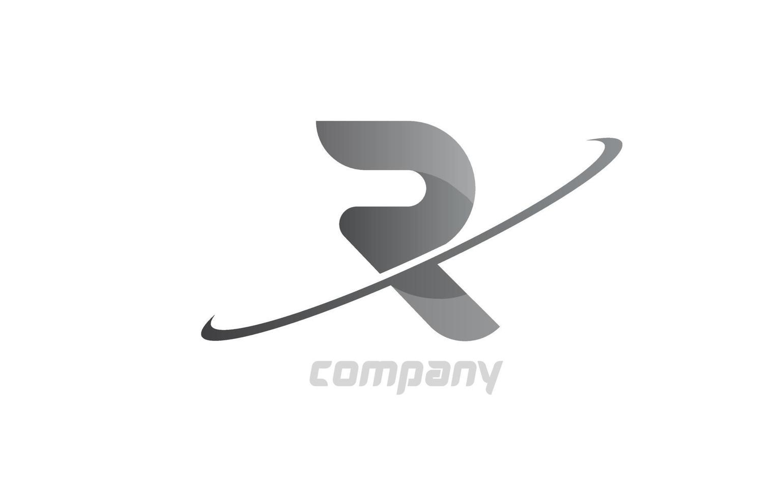 icona del logo della lettera dell'alfabeto per affari e società. modello creativo vettore