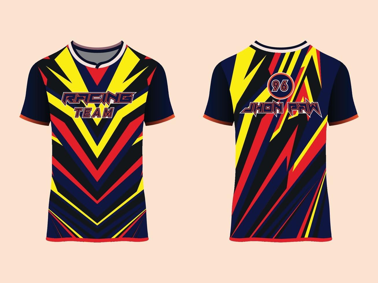 abbigliamento sportivo disegno astratto da corsa vettore