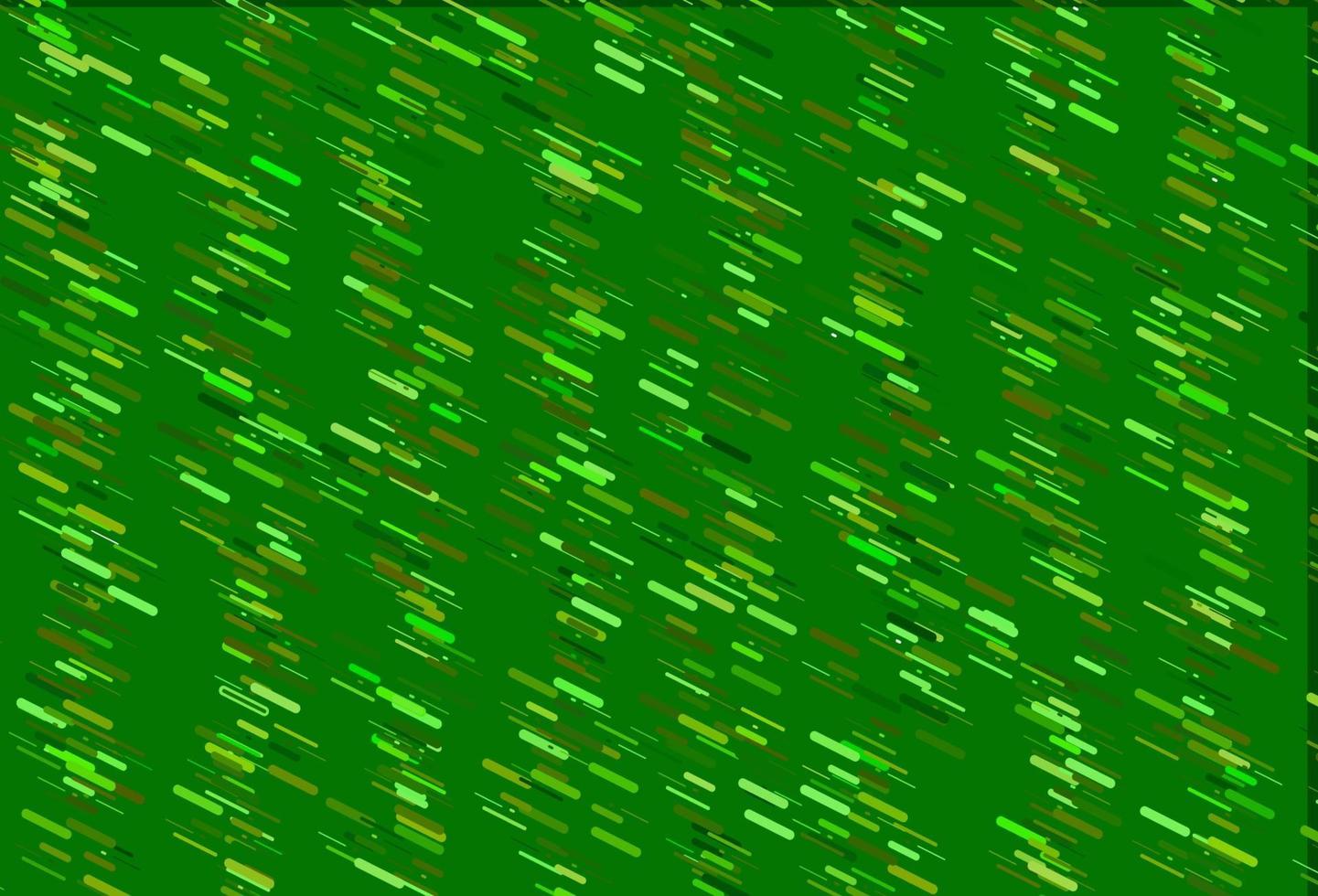 layout vettoriale verde chiaro con linee piatte.