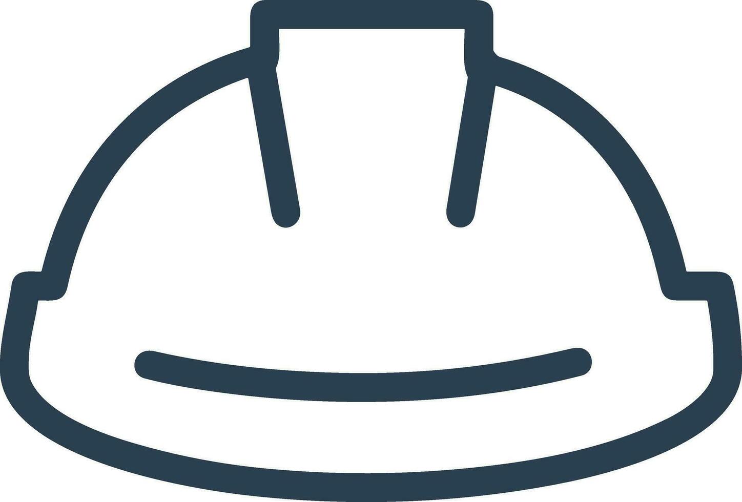 sicurezza casco icona simbolo Immagine vettore. illustrazione di il testa protettore industriale ingegnere lavoratore design Immagine vettore