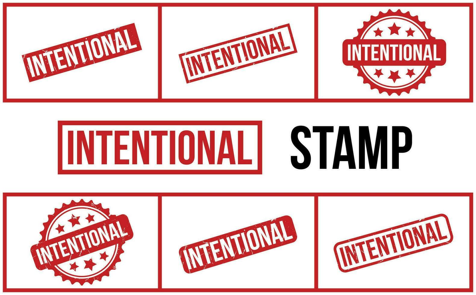 intenzionale gomma da cancellare francobollo impostato vettore