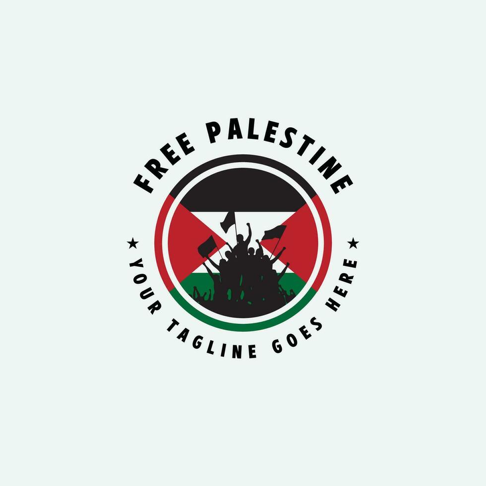 gratuito Palestina logo vettore