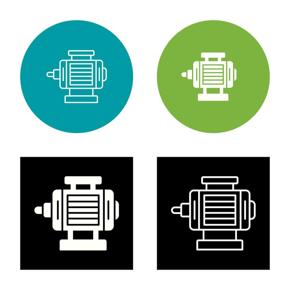 elettrico il motore vettore icona