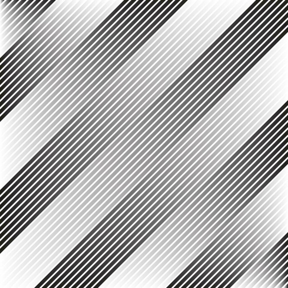 astratto diagonale dritto linea nero bianca pendenza modello. vettore