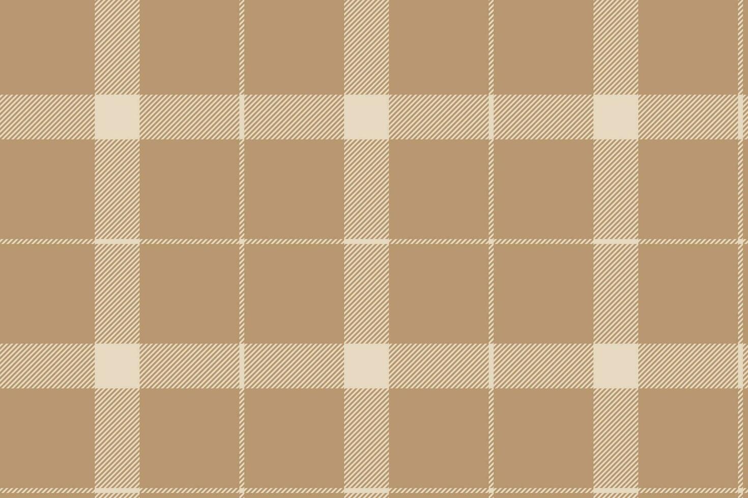 plaid sfondo, dai un'occhiata senza soluzione di continuità modello nel beige. vettore tessuto struttura per tessile Stampa, involucro carta, regalo carta o sfondo.