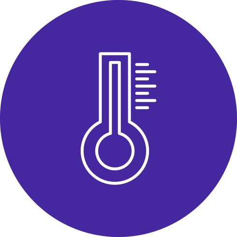 Icona del termometro vettoriale