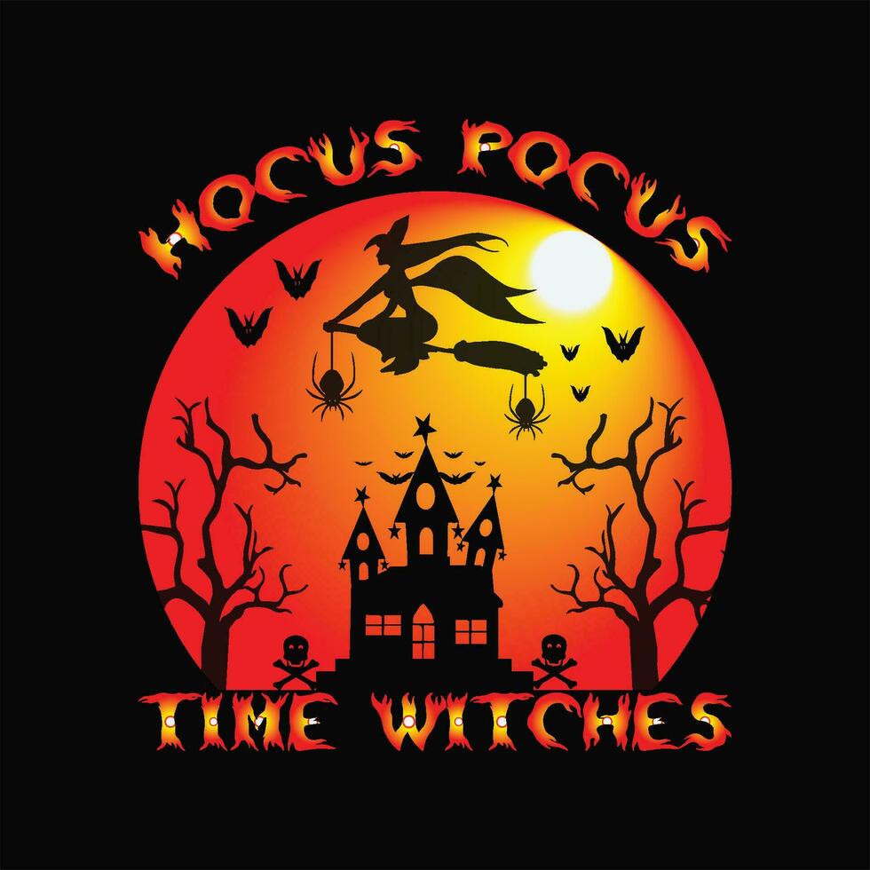 hocus pocus tempo streghe 7 vettore